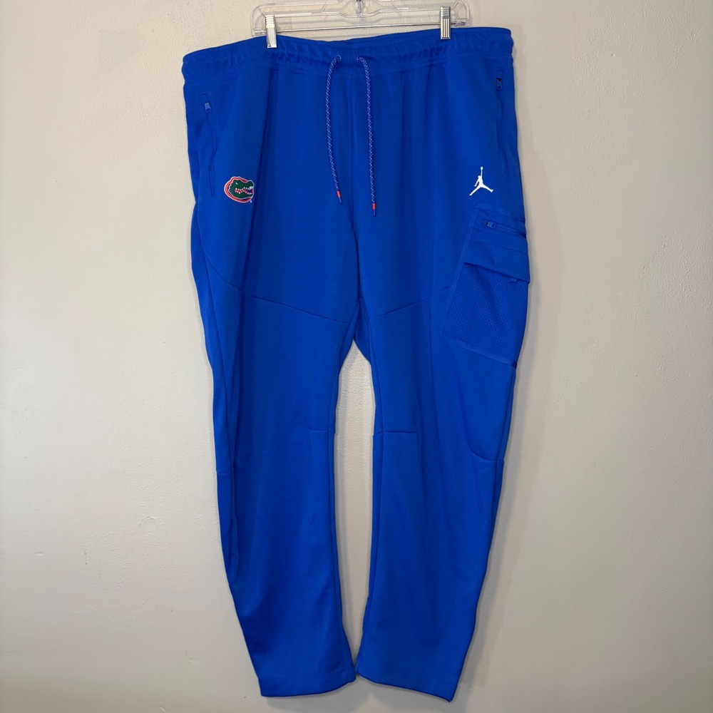 Jordan Florida Gators Mens Slim Fit Cargo Pants Blue DD6315-480 4XL NEW